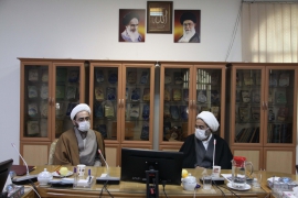 بازدید موسس موسسه البیان از مرکز تحقیقات کامپیوتری علوم اسلامی